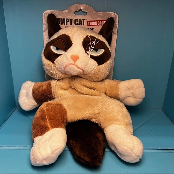 GANZ - Grumpy Cat - Hand Puppet - Picture 1 of 12